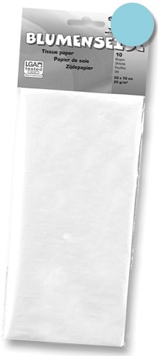 Folia papier de soie bleu clair