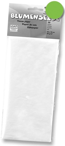Folia zijdepapier lichtgroen