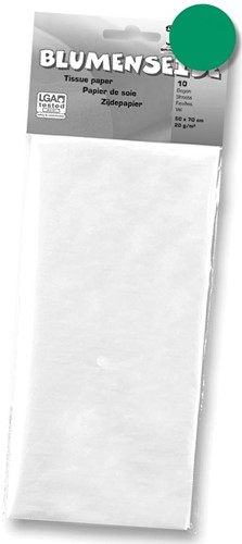 Folia zijdepapier donkergroen