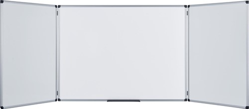 Pergamy Excellence emaille trio whiteboard ft 120 x 90 cm (gesloten)
