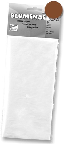Folia zijdepapier bruin