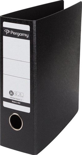 Pergamy classeur, en carton, pour ft A5, staand, dos de 8 cm, noir