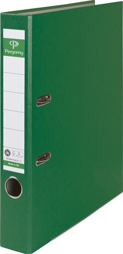 Pergamy classeur,pour ft A4,en Recycolor papier, dos de 5 cm, vert