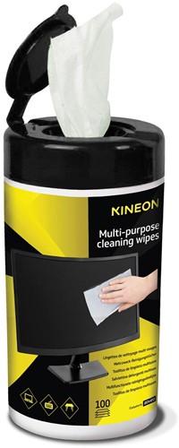 Kineon lingettes multi-usage, boîte de 100 lingettes