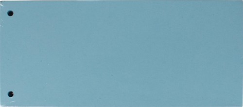 Pergamy verdeelstroken, pak van 100 stuks, blauw