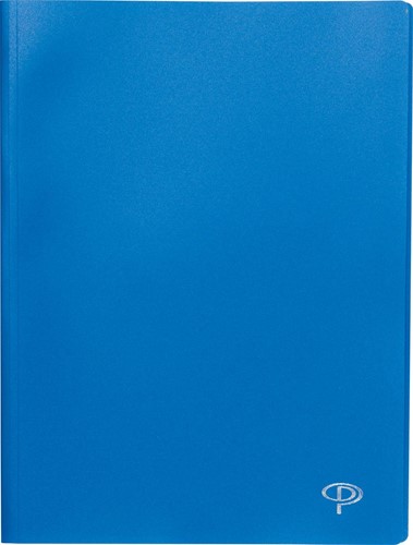 Pergamy protège-documents, pour ft A4, avec 50 pochettes transparents, bleu