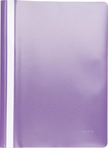 Pergamy farde à devis, ft A4, PP, paquet de 25 pièces, pourpre