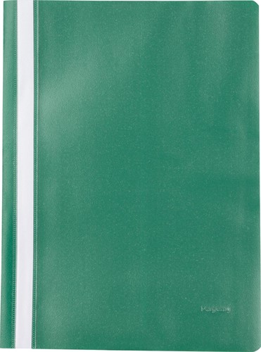 Pergamy snelhechtmap, ft A4, PP, pak van 5 stuks, groen
