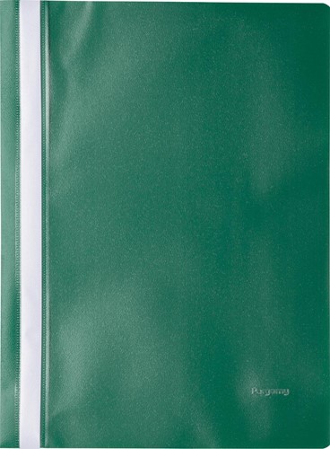 Pergamy farde à devis, ft A4, PP, paquet de 25 pièces, vert