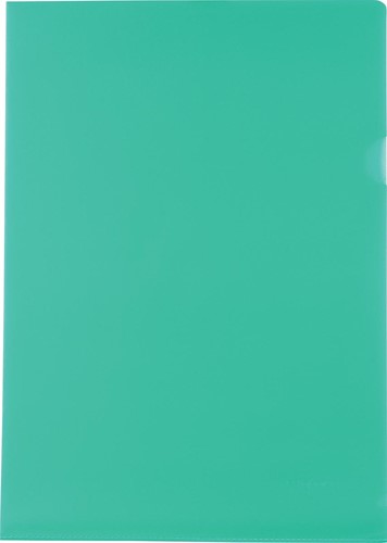 Pergamy pochette coin, ft A4, PP de 120 micron, paquet de 25 pièces, vert