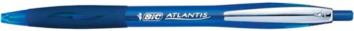 Bic stylo bille Atlantis Soft, pointe 1 mm, bleu