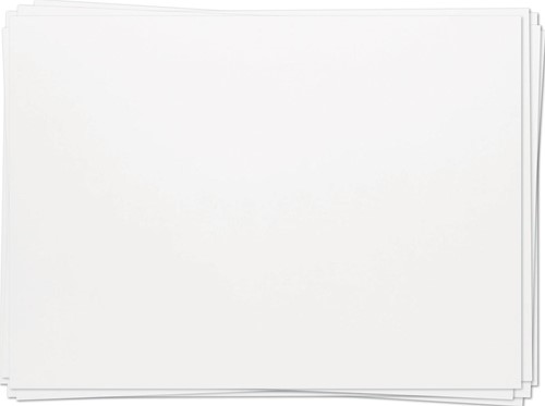 Tekenpapier 250 g, ft 73 x 110 cm, gekorreld, per vel