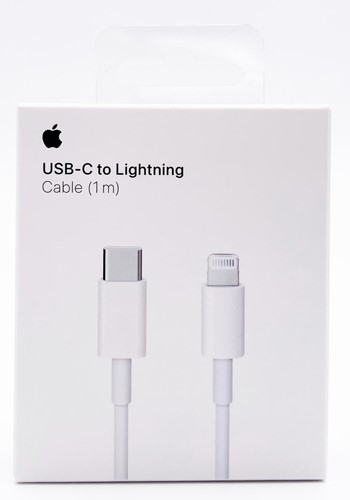 Apple câble, Lightning (8-pin) à USB-C, 1 m, blanc