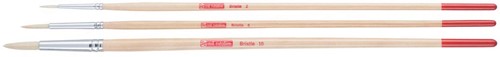 Talens Art Creation set de pinceau ronde en soies de porc, set de 3 pinceaux