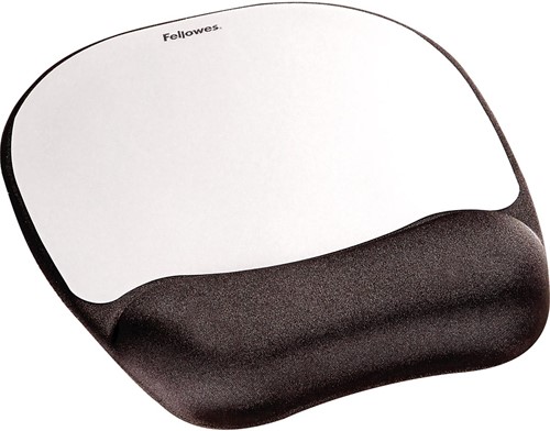 Fellowes Memory Foam tapis souris avec repose-poignet, noir