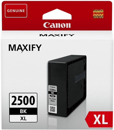 Canon inktcartridge PGI-2500XL, 2.500 pagina's, OEM 9254B001, zwart 1 Stuk