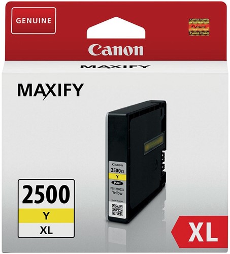 Canon inktcartridge PGI-2500XL, 1.760 pagina's, OEM 9267B001, geel 1 Stuk