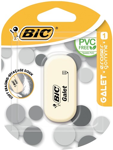 Bic gomme Galet sous blister