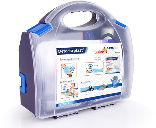 Detectaplast Burn Care Kit, kit complet de premiers soins pour les brûlures