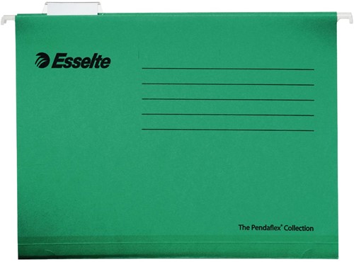 Esselte dossiers suspendus pour tiroirs Classic ft folio, entraxe 365 mm, vert