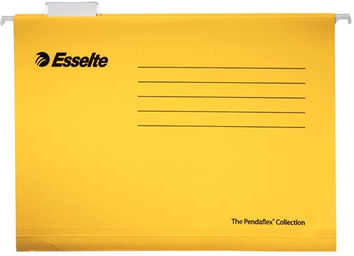 Esselte Classic hangmappen voor laden, tussenafstand 365 mm, geel