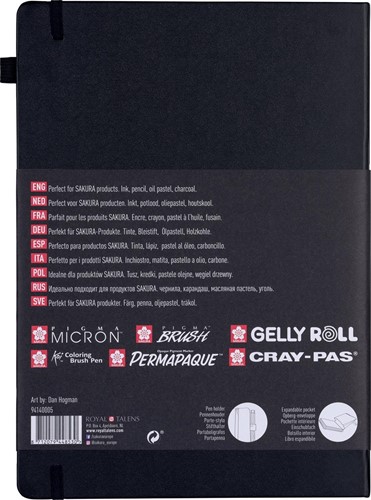 Sakura schetsboek, 140 g/m², ft A4, wit, 80 vel-3