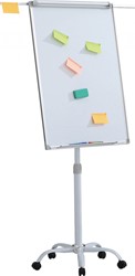 OFFICE products tableau de conférence, 70 x 100 cm, aluminium frame, magnétique, mobile