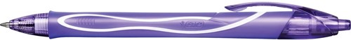 Bic Gel-ocity Quick Dry roller à encre gel, pourpe