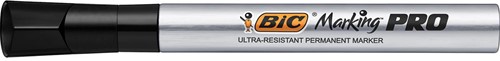Bic markeerstift Marking Pro, ronde punt, zwart