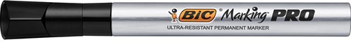 Bic markeerstift Marking Pro, beitelpunt, zwart