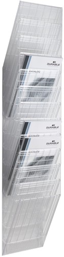 Durable folderhouder Flexiboxx 12 A4 transparant