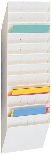 Durable folderhouder Flexiboxx 12 A4 Landscape wit