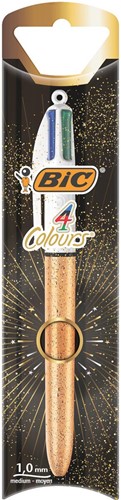 Bic 4 Colours Frozen stylo bille 4 couleurs, moyen, 4 couleurs d'encre classique, sous blister