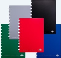 Atoma Eco schrift, ft A4, 144 bladzijden, commercieel geruit, geassorteerde kleuren-2