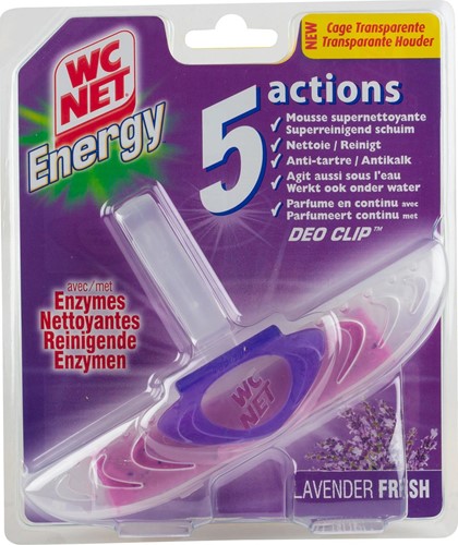 WC NET Energy bloc toilette Lavendel Fresh