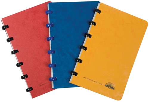 Atoma Classic notitieboekje, ft 10 x 16,5 cm, 120 bladzijden, kartonnen kaft, geassorteerde kleuren