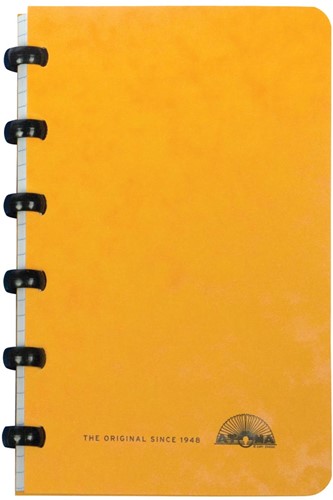 Atoma Classic carnet de notes, ft 9,5 x 14 cm, 120 pages, couverture en carton, couleurs assorties