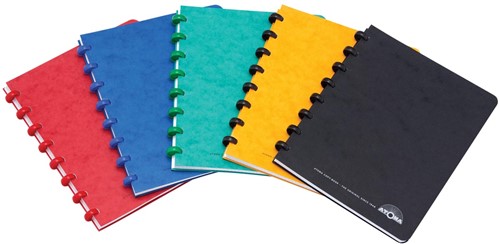Atoma Classic schrift, ft A5, 100 bladzijden, gelijnd, geassorteerde kleuren