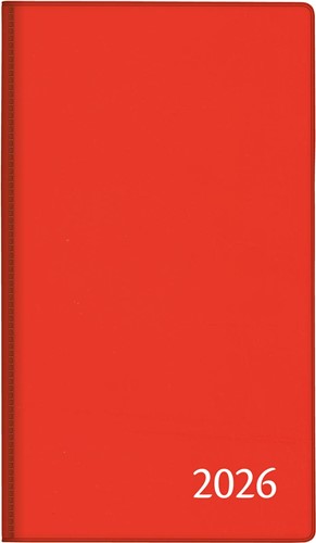 Aurora Timeplan agenda de poche, couleurs assorties, 2026