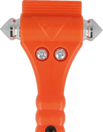 Westcott First Aid Only noodhamer met gordelsnijder, inclusief bevestiging, 2 stuks, oranje-1