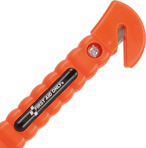 Westcott First Aid Only noodhamer met gordelsnijder, inclusief bevestiging, 2 stuks, oranje-2