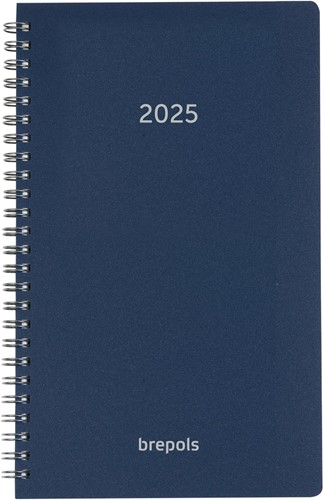 Brepols agenda Breform Polyprop 6-talig, blauw, 2026