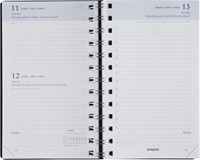 Brepols agenda Breform Polyprop 6-talig, rood, 2027-2