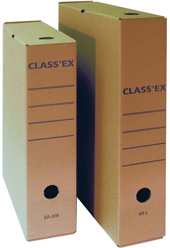 Class'ex archiefdoos, voor ft folio, binnenformaat: 36,5 x 25,1 cm
