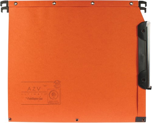 L'Oblique dossiers suspendus pour armoires AZV fond 50 mm, orange