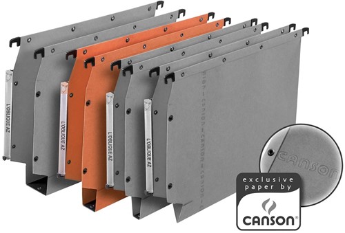 L'oblique dossiers suspendus pour armoires MARK fond 30 mm