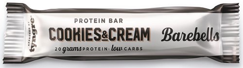 Barebells barre Original Cookies & Cream, 55 g, paquet de 12 pièces