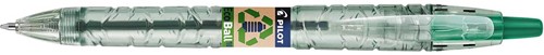 Pilot Ecoball B2P BeGreen balpen, medium punt, 0,3 mm, groen 1 Stuk