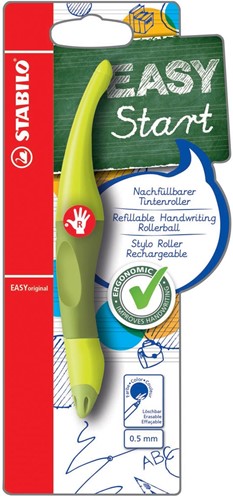 STABILO EASYoriginal roller, voor rechtshandigen, blister van 1 stuk, limoen-donkergroen 1 Stuk