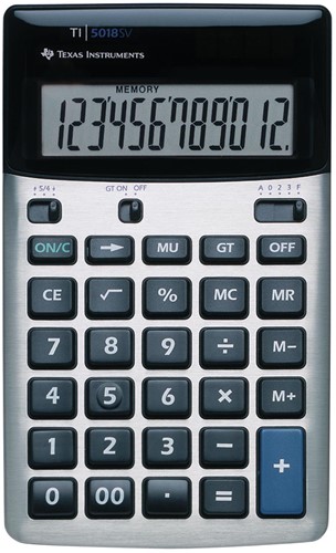Texas calculatrice de bureau TI-5018 SV 1 Stuk